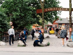 Entrance into Freetown Christiania