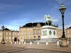 Amalienborg Square in Copenhagen